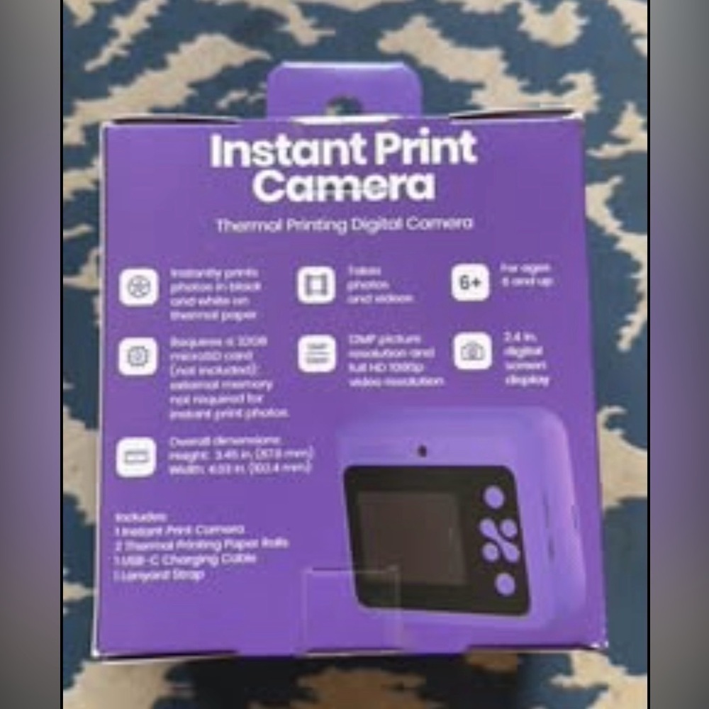 Instant Print Camera NIB - Picture 3 of 3